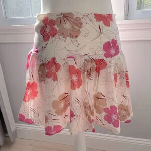𝅺VS‎ Floral print mini skirt